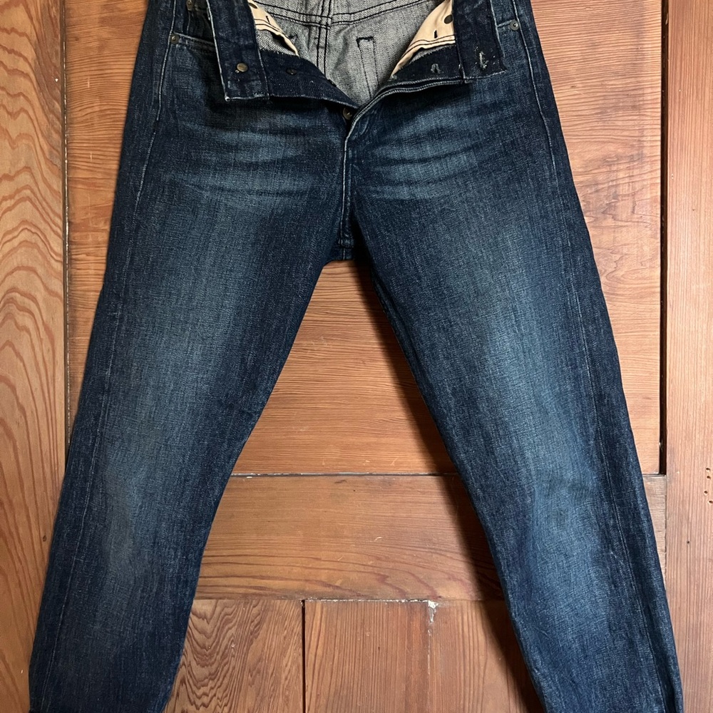rag & bone Dark Indigo Selvedge Jeans